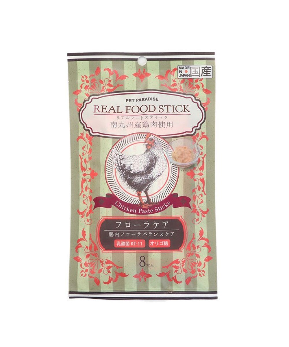 PET PARADISE リアルフードスティック フローラケア 10g×8本 国産 