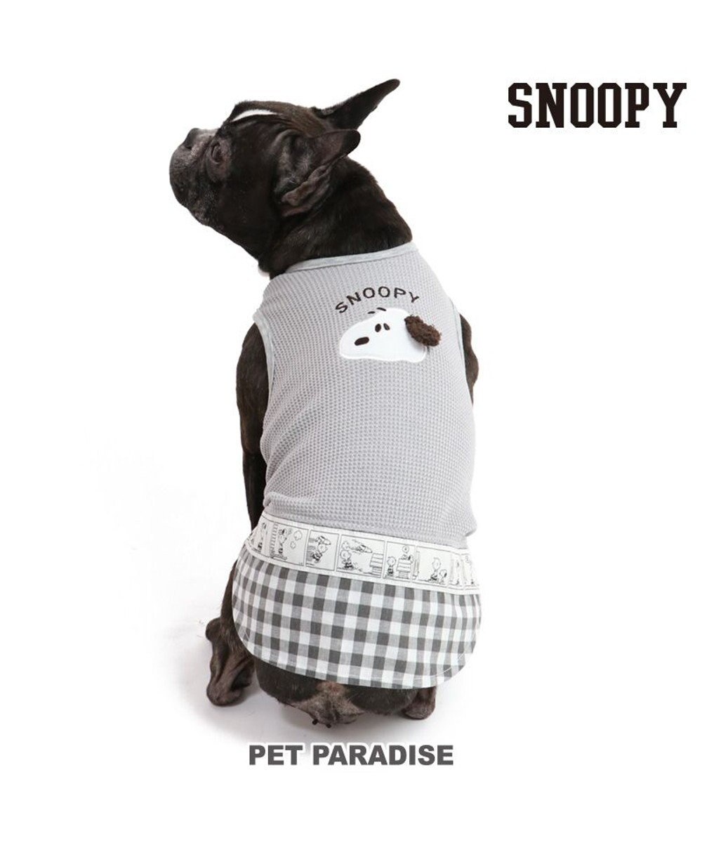 犬 服 スヌーピー タンクトップ 中型犬 大型犬 グレー Pet Paradise 通販 雑貨とペット用品の通販サイト マザーガーデン ペットパラダイス