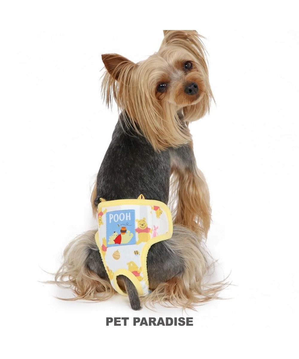 PET PARADISE マナーウエア 女の子 犬 マナーパンツ ディズニー くまのプーさん 【小型犬】 のんびり 黄