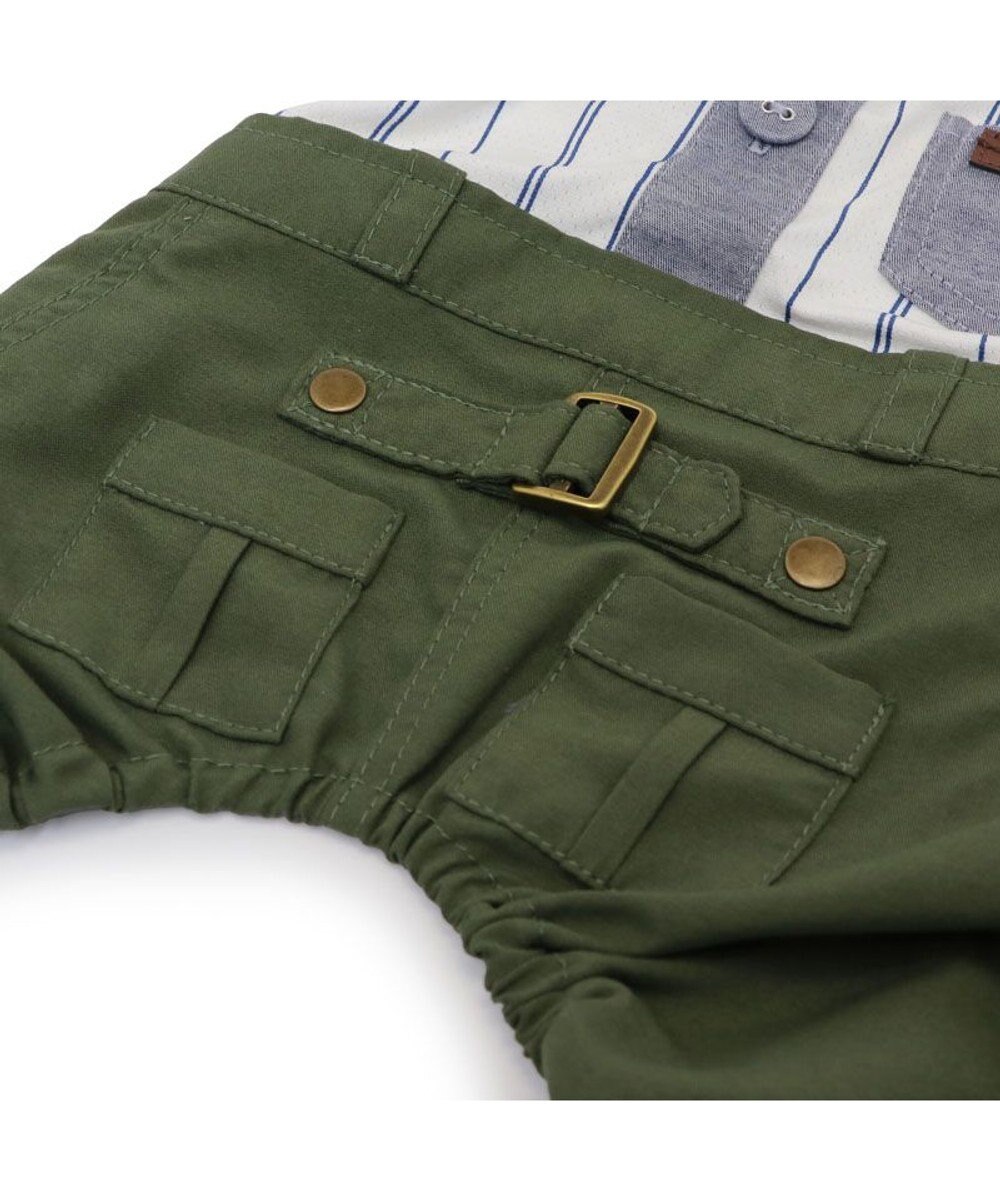 PET PARADISE ペットパラダイス エコメイド 襟付き パンツつなぎ 小型犬 