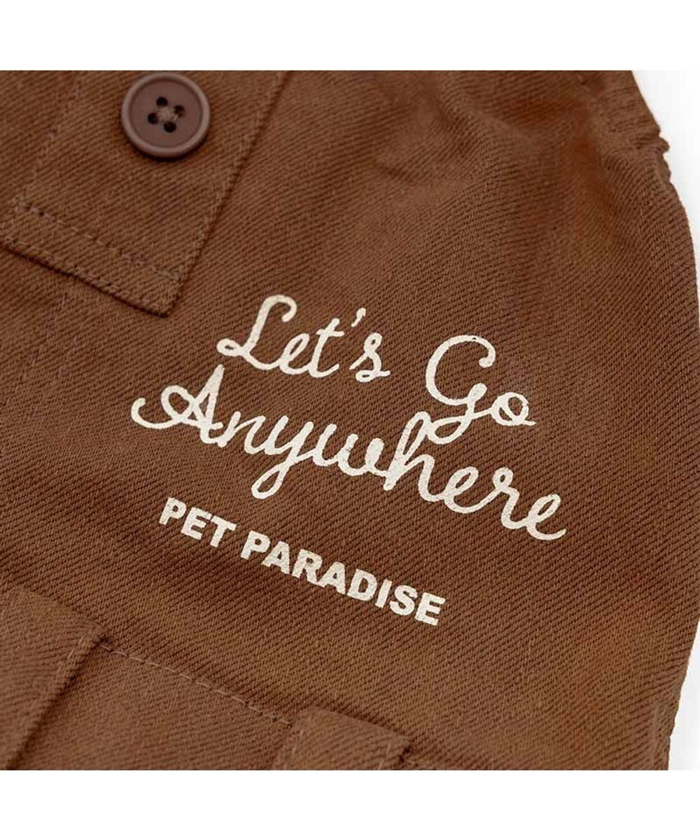 PET PARADISE ペットパラダイス ツイル オーバーオール 小型犬 