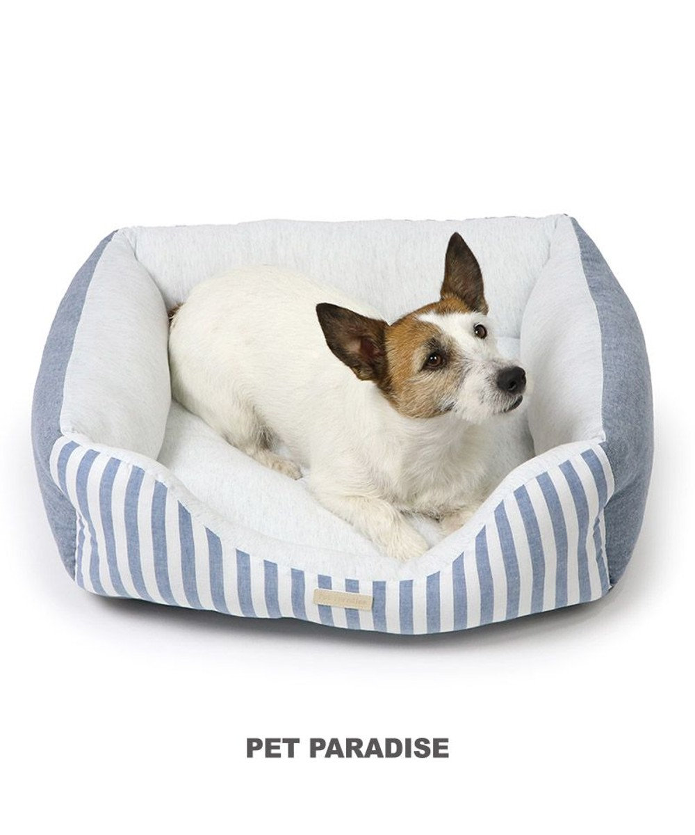 PET PARADISE ペットパラダイス　ストライプカドラー《 ブルー》 小型犬 ストライプ ブルー