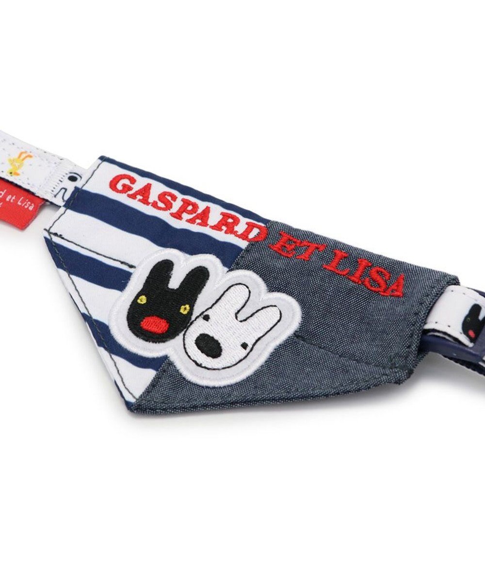 PET PARADISE リサとガスパール バンダナ付き 首輪 ３Ｓ 