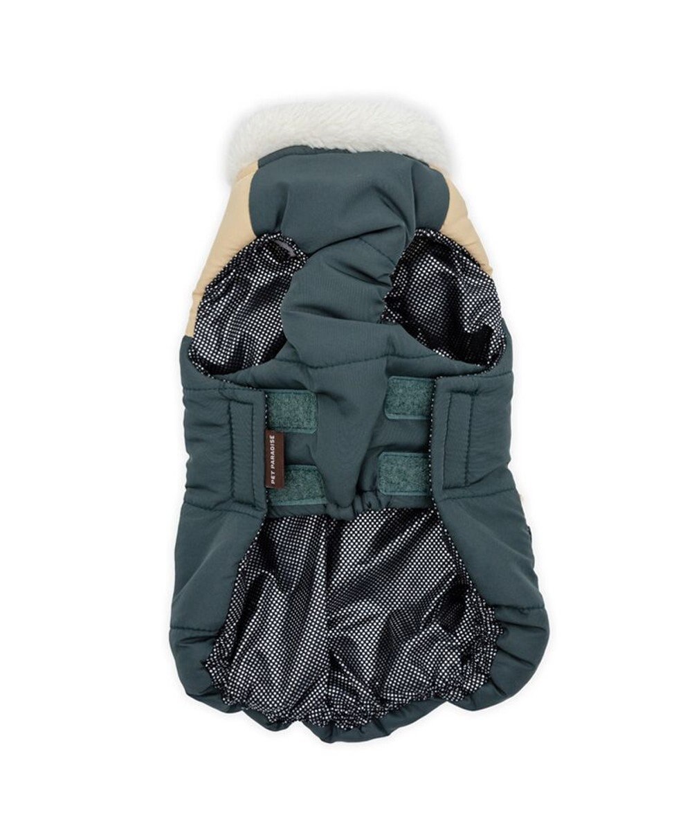 PET PARADISE ペットパラダイス 保温 エアベスト グリーン 中型犬 大型犬 