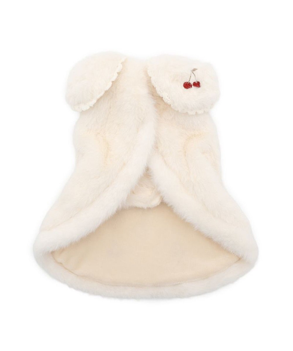 PET PARADISE ペットパラダイス チェリー ポンチョ 《ホワイト》 小型犬 