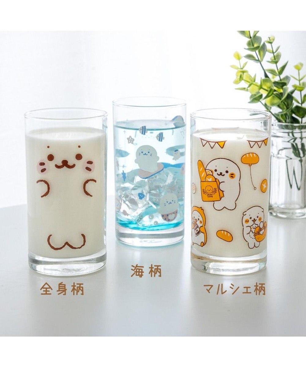 Mother garden しろたん グラス 6個セット 《マルシェ柄》 