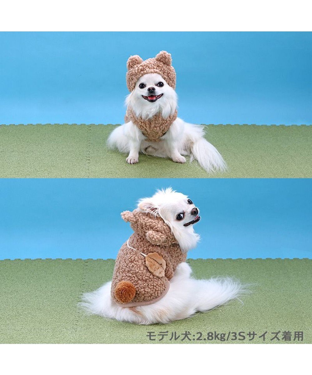 ペットパラダイス なりきりくま 小型犬, ブラウン, ４Ｓ