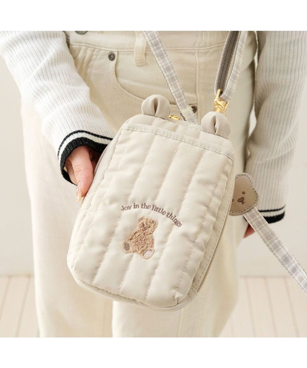 PET PARADISE ペットパラダイス くまちゃん キルトポーチ 