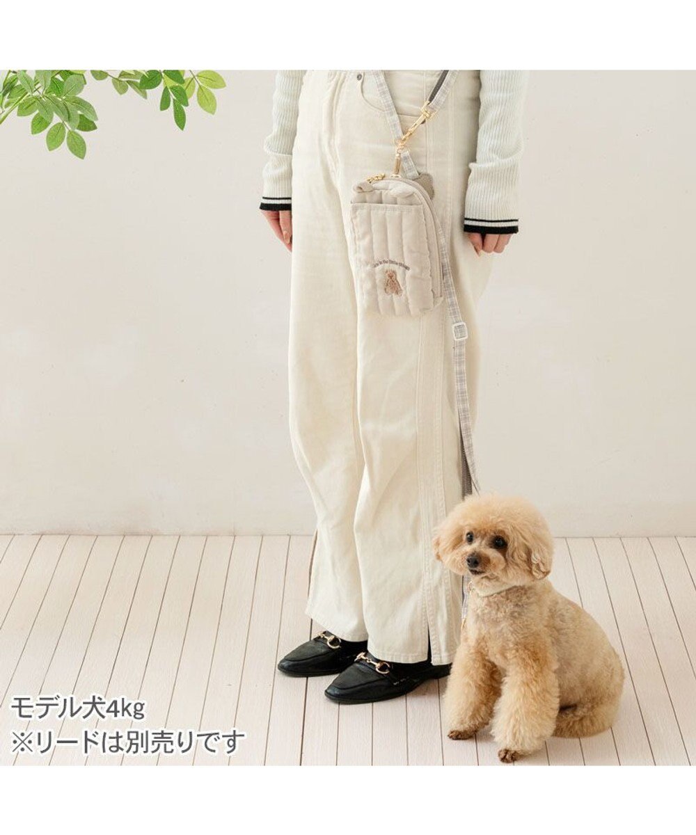 PET PARADISE ペットパラダイス くまちゃん キルトポーチ 