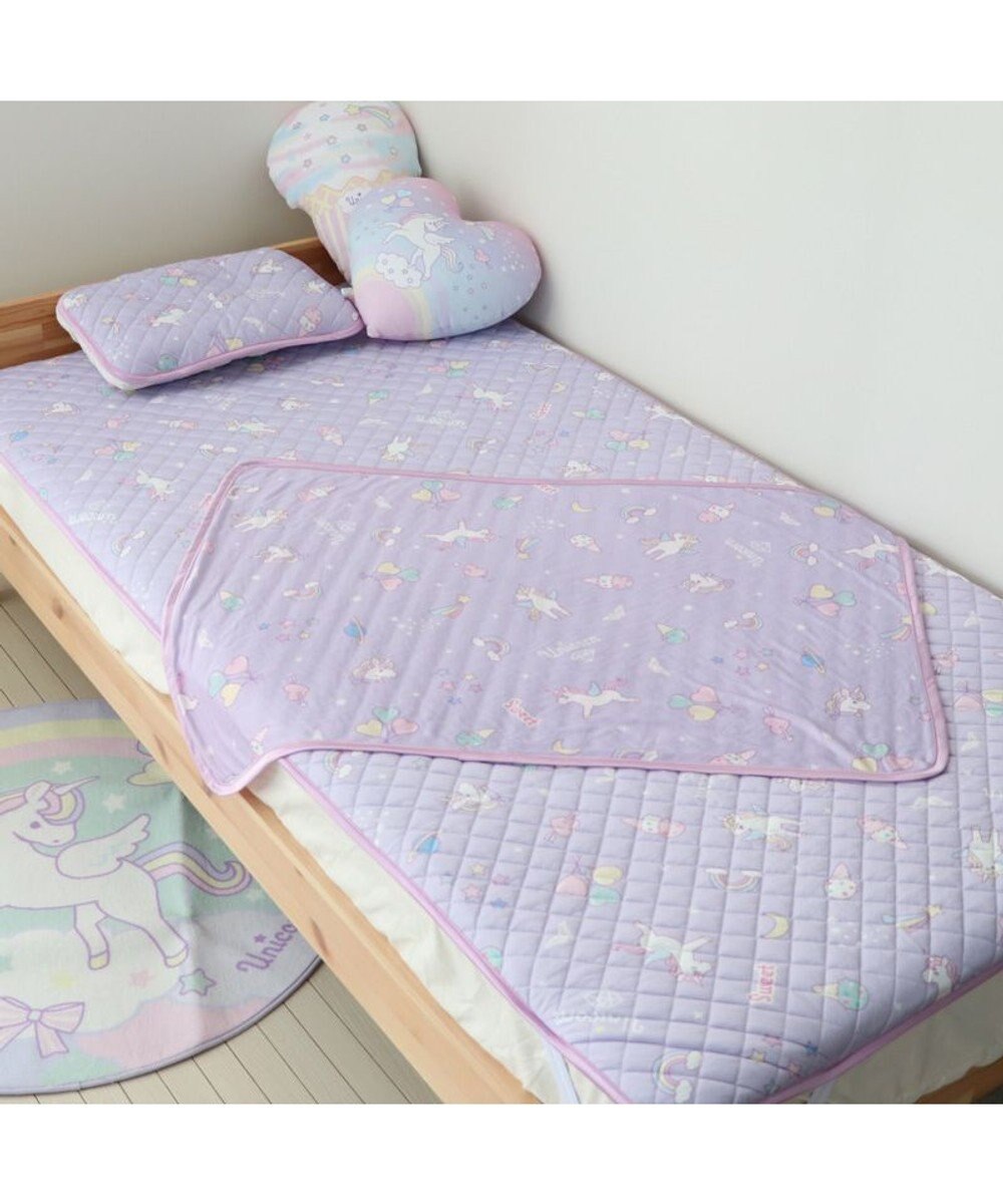 Mother garden マザーガーデン ユニコーン クールブランケット 70×100cm ポップ柄 