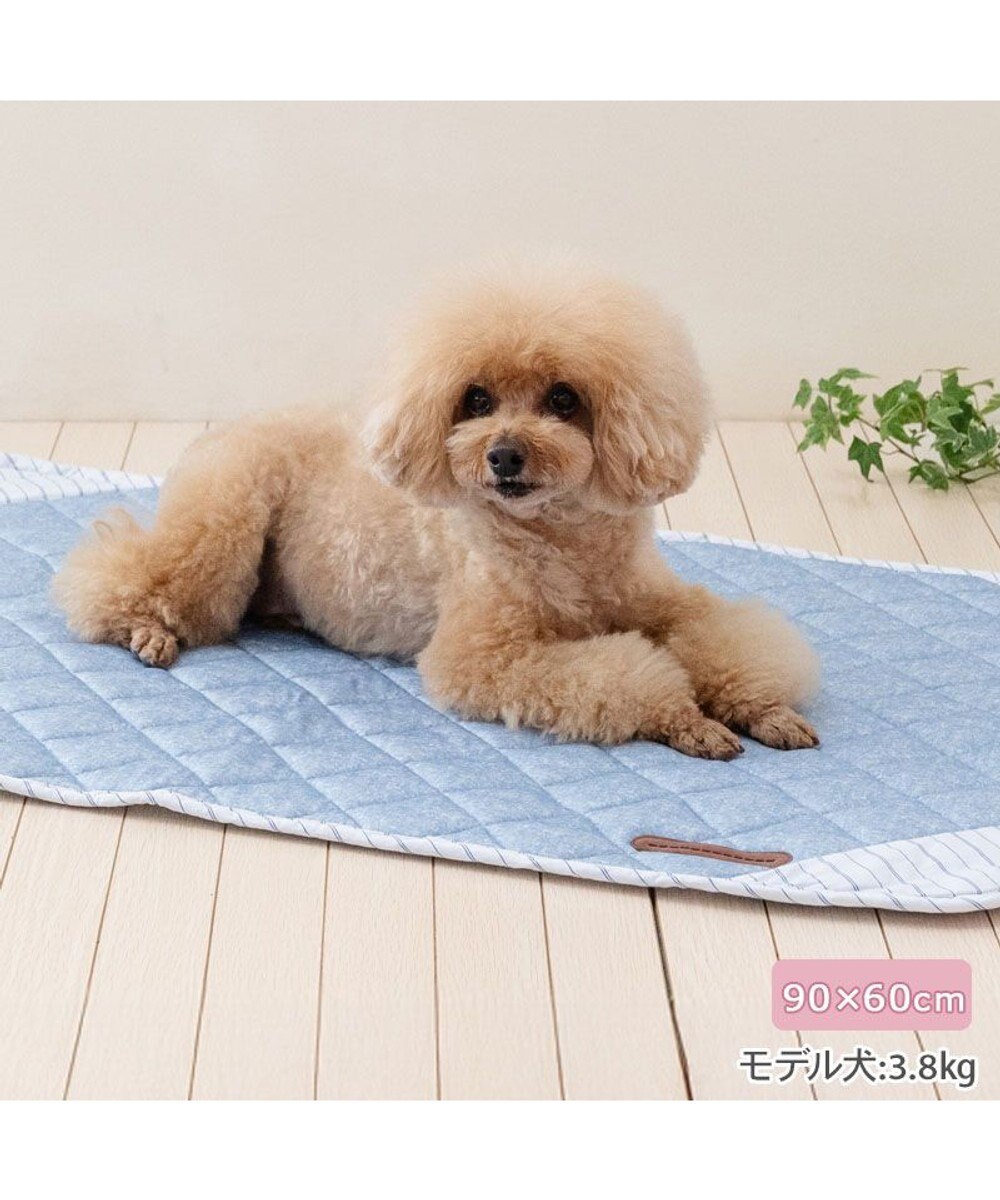 PET PARADISE ペットパラダイス クールマット 《シャンブレー風》 Ｍ 