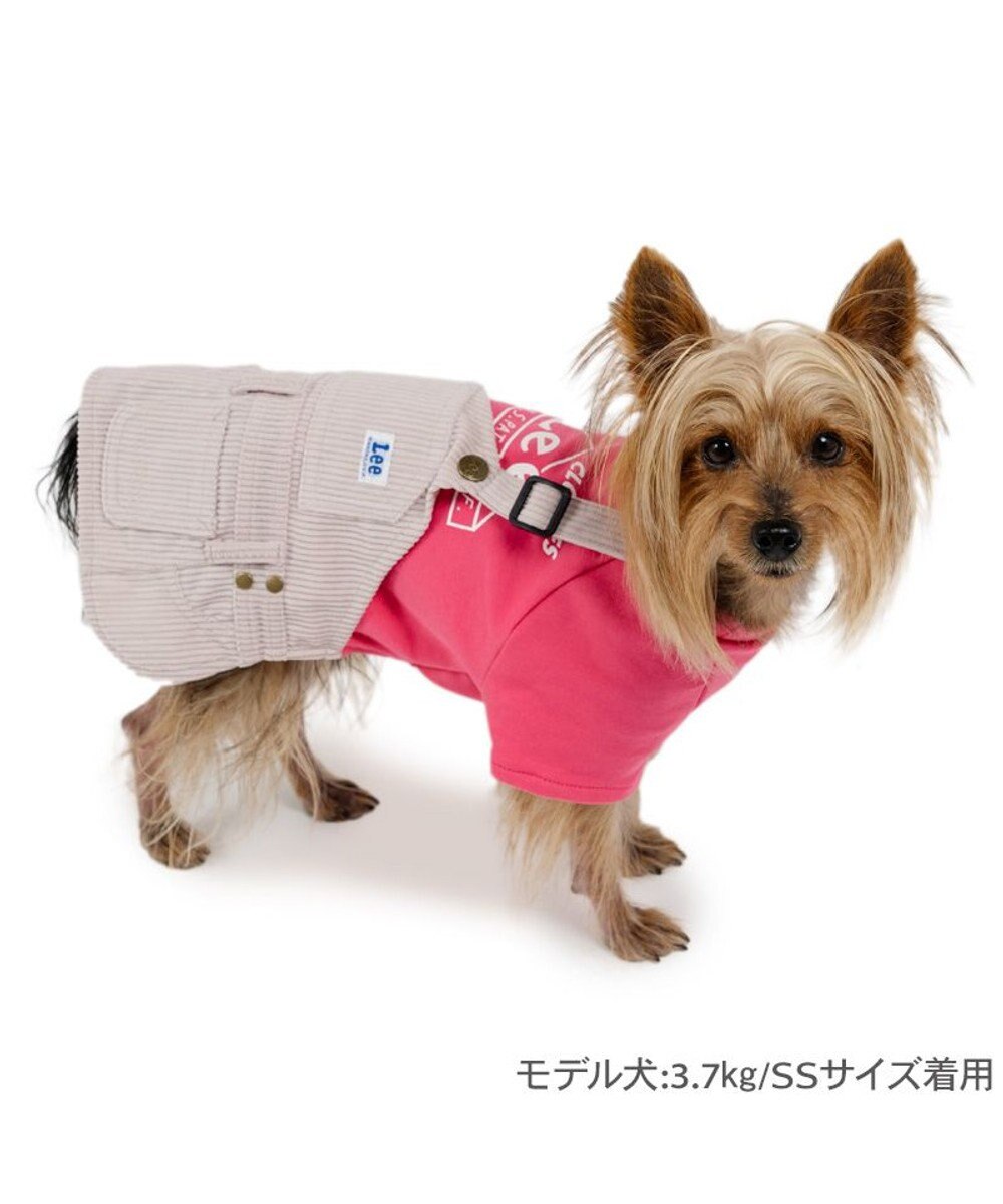 Lee ワンショルダー スカートつなぎ 《ピンク》 小型犬 / PET