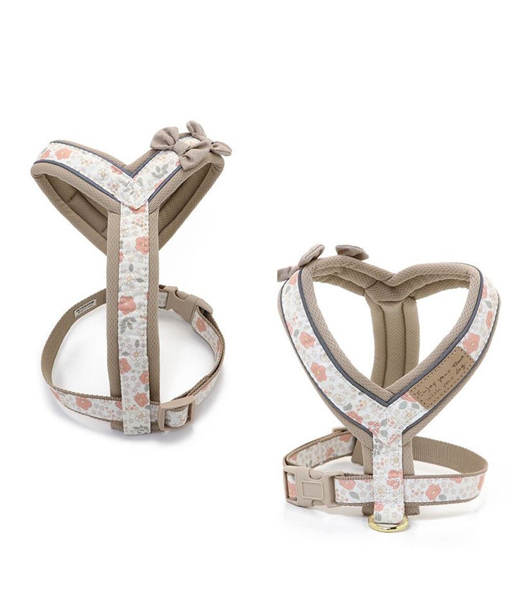 PET PARADISE 反射 花柄 アクティブハーネス 【Ｓ】小型犬 