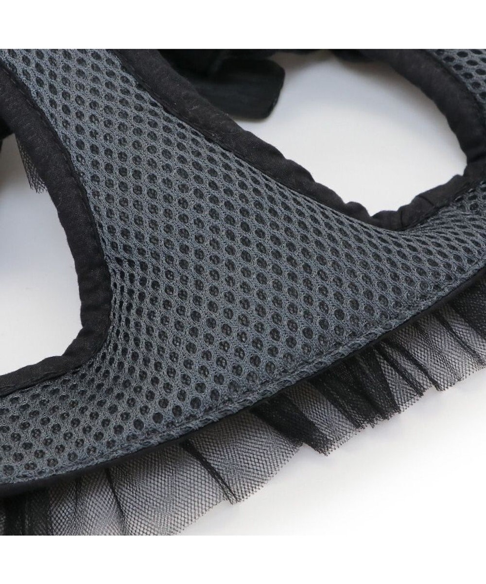 PET PARADISE cherircouture フリフリハーネス 《ブラック》 小型犬 ＳＳ 