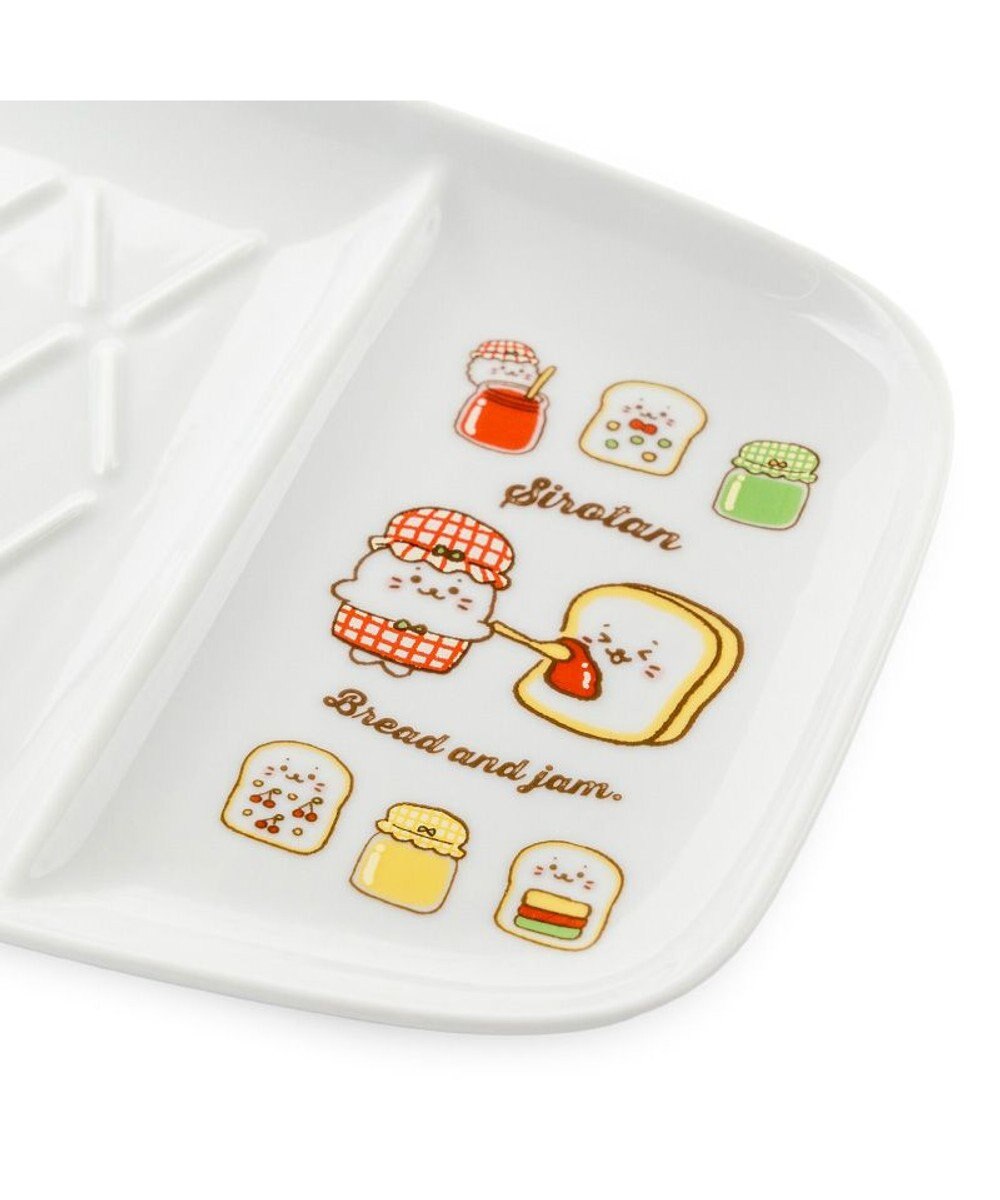 Mother garden しろたん パンもよろこぶ 仕切皿 