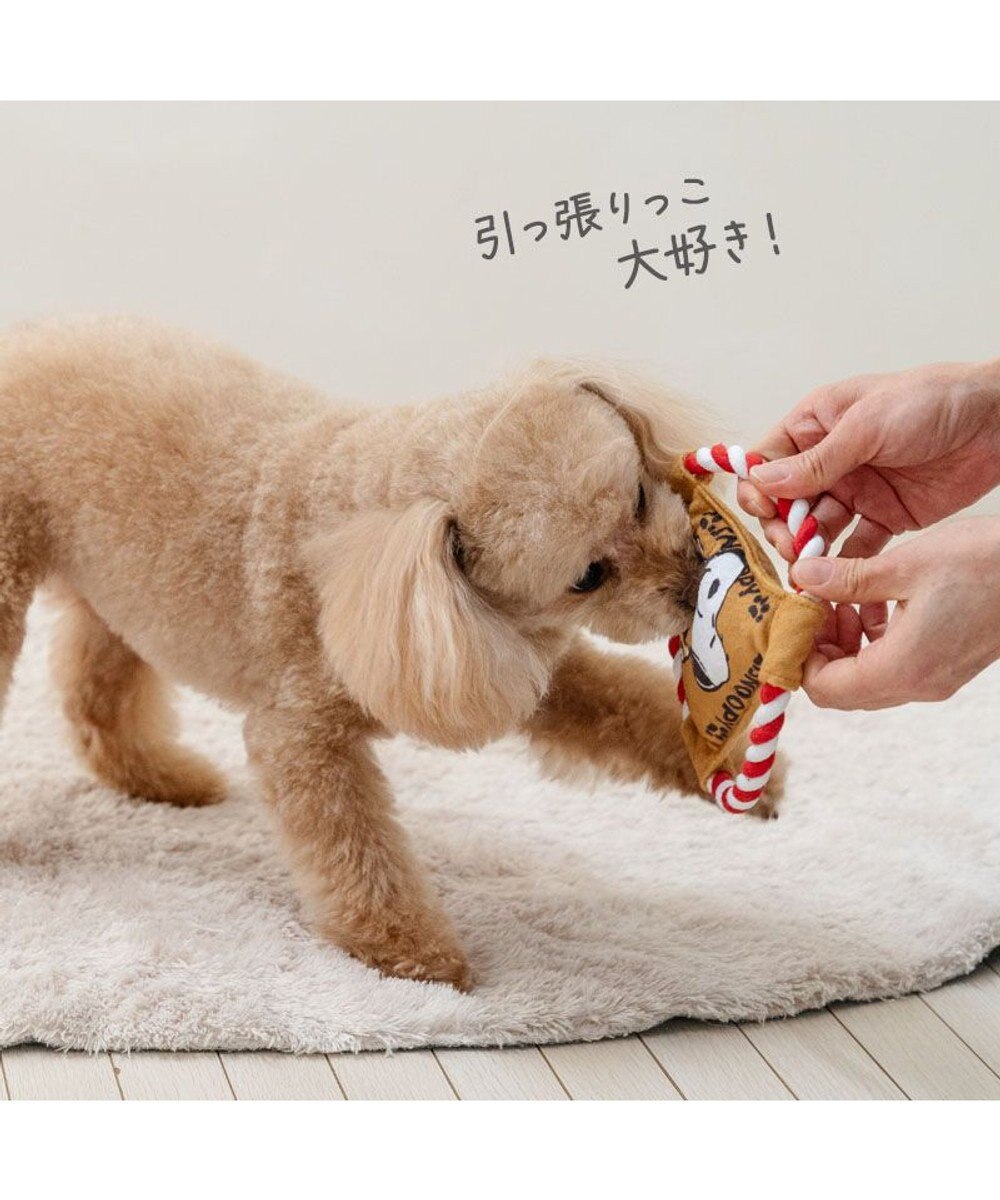 PET PARADISE スヌーピー ロープフリスビー トイ 