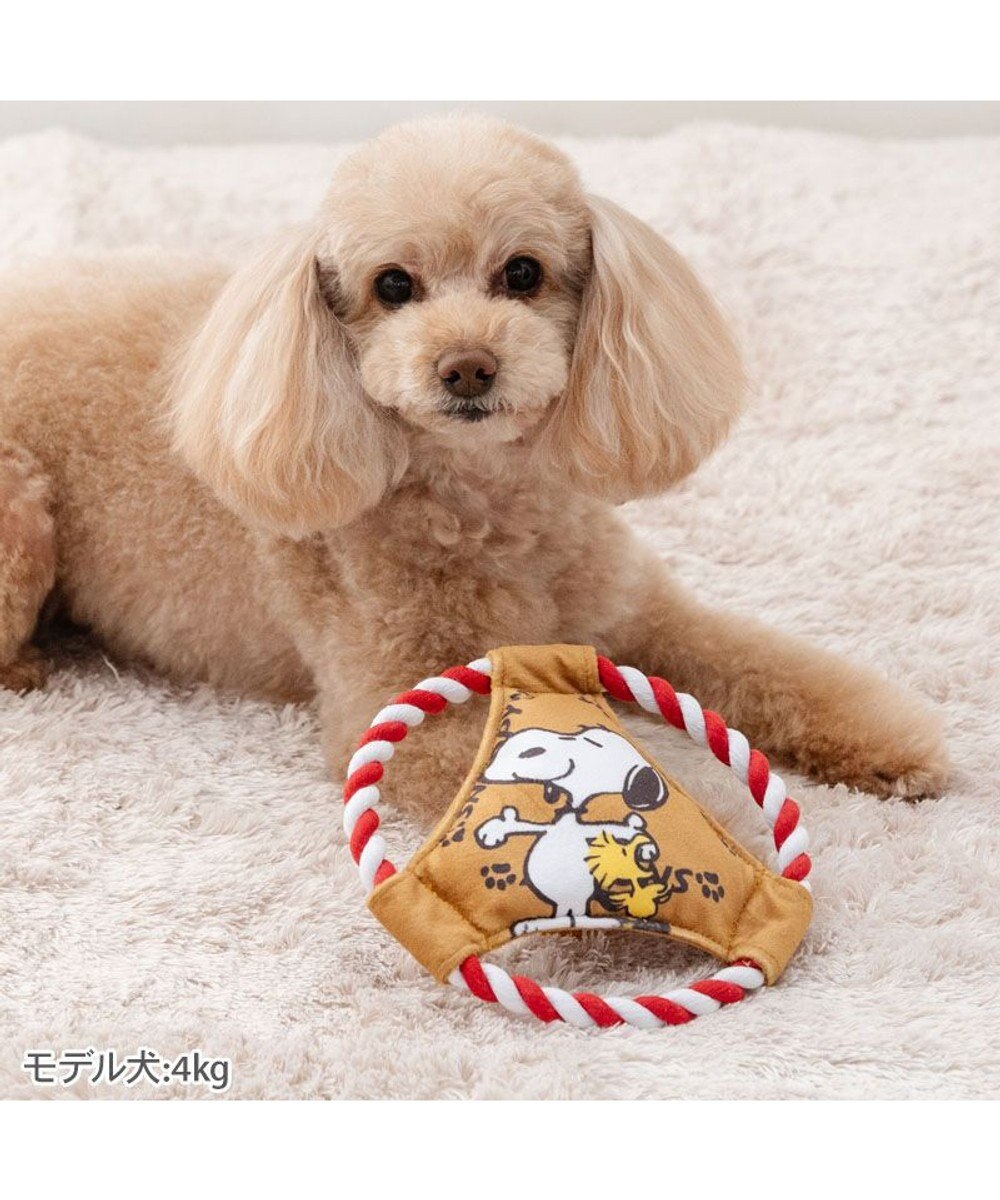 PET PARADISE スヌーピー ロープフリスビー トイ 