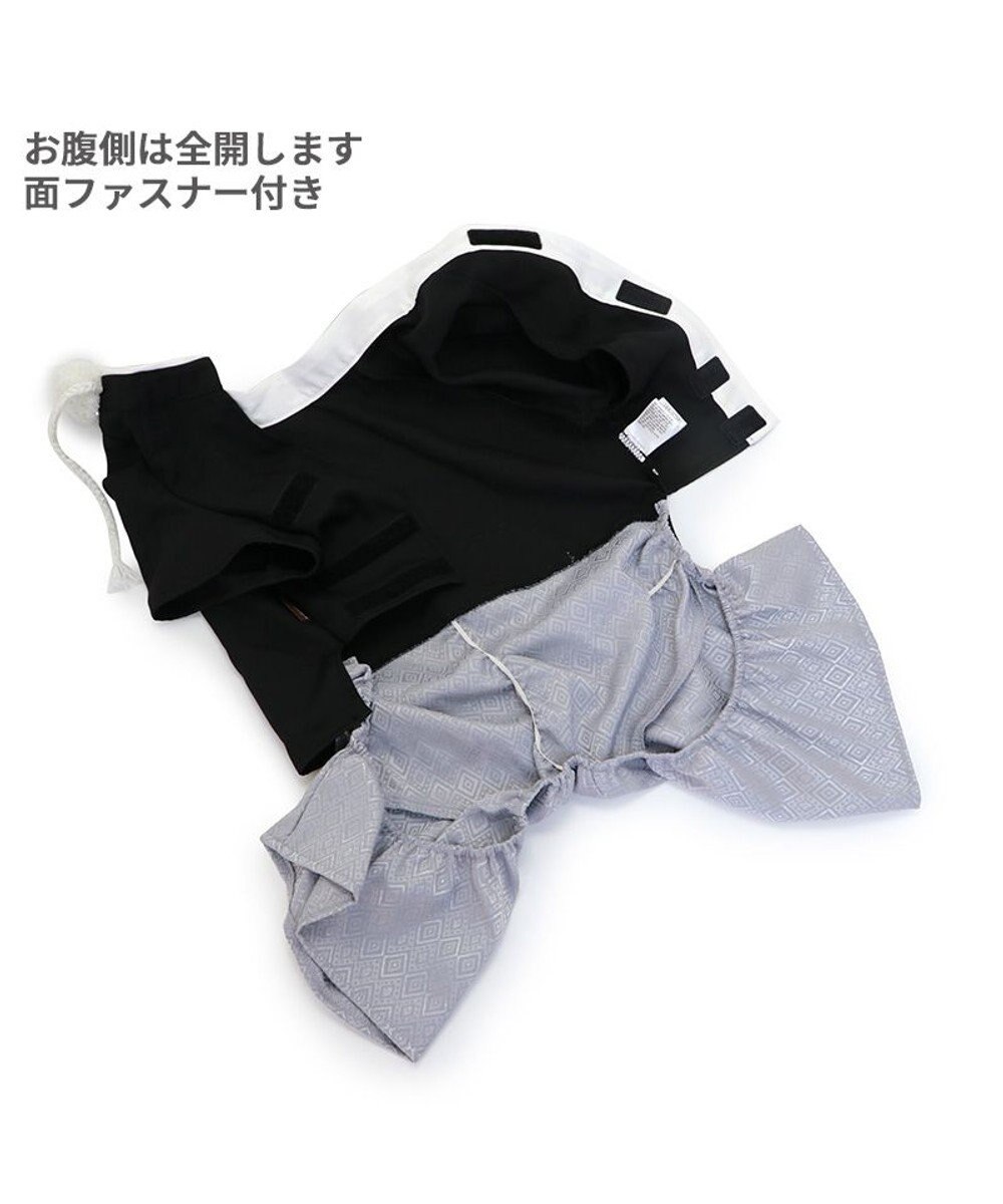 PET PARADISE ペットパラダイス 紋付袴 《シルバー》 中型犬 大型犬