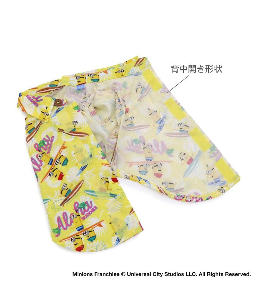 PET PARADISE ミニオン 接触冷感 背中開き アロハシャツ 《サーフ》 小型犬 
