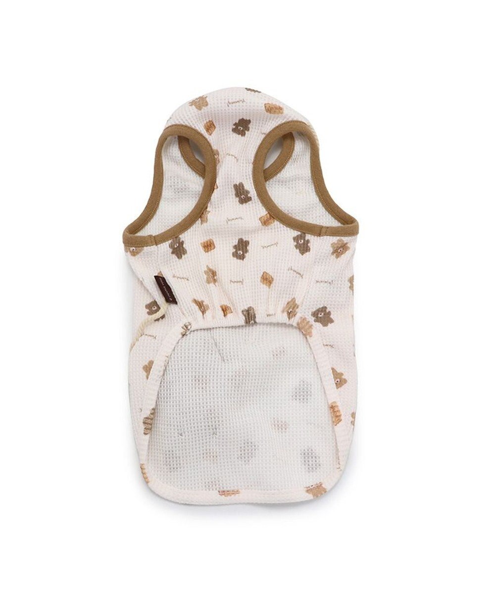 PET PARADISE くま ビスケット柄  ポーチ風タンクトップ 【小型犬】 