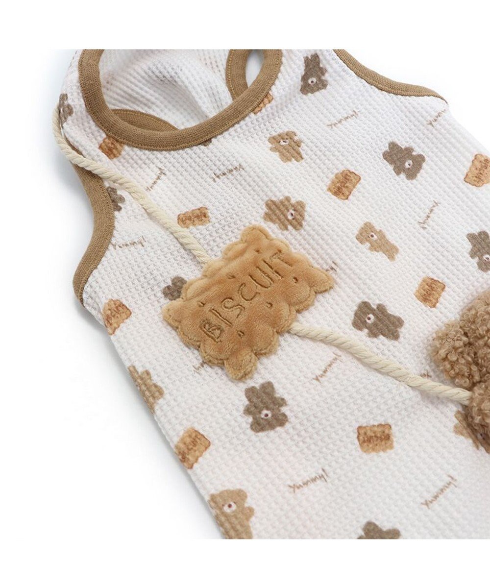 PET PARADISE くま ビスケット柄  ポーチ風タンクトップ 【小型犬】 