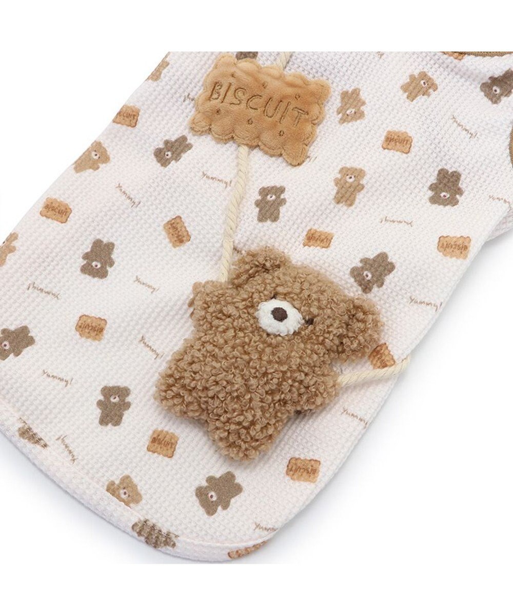 PET PARADISE くま ビスケット柄  ポーチ風タンクトップ 【小型犬】 