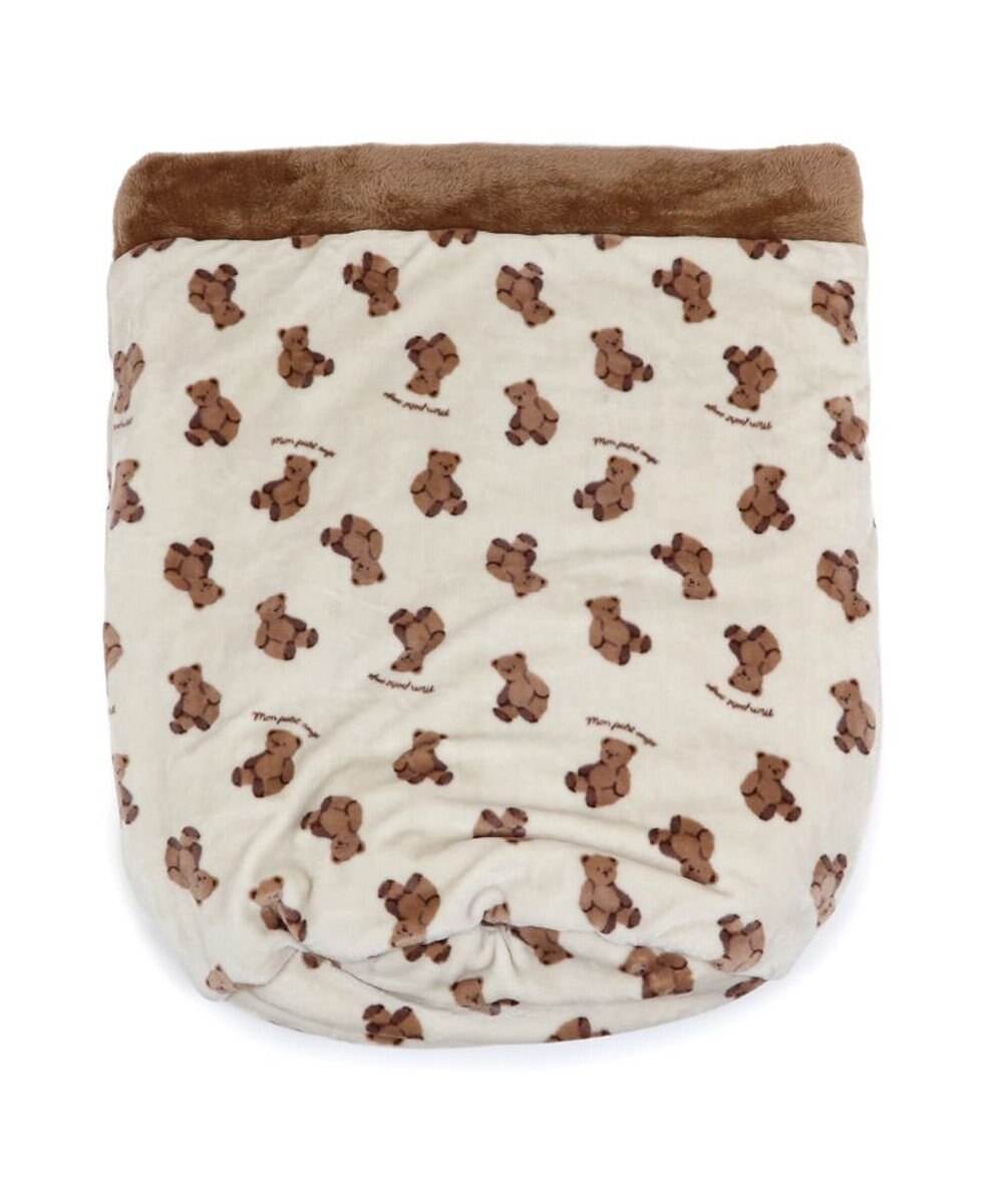 PET PARADISE ペットパラダイス くまちゃん 遠赤外線 寝袋  筒型 L (57×95cm)