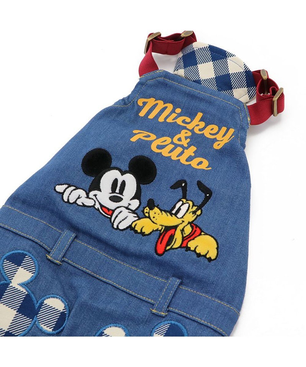 PET PARADISE ディズニー ミッキーマウス＆プルート  お散歩柄オーバーオール   【小型犬】 