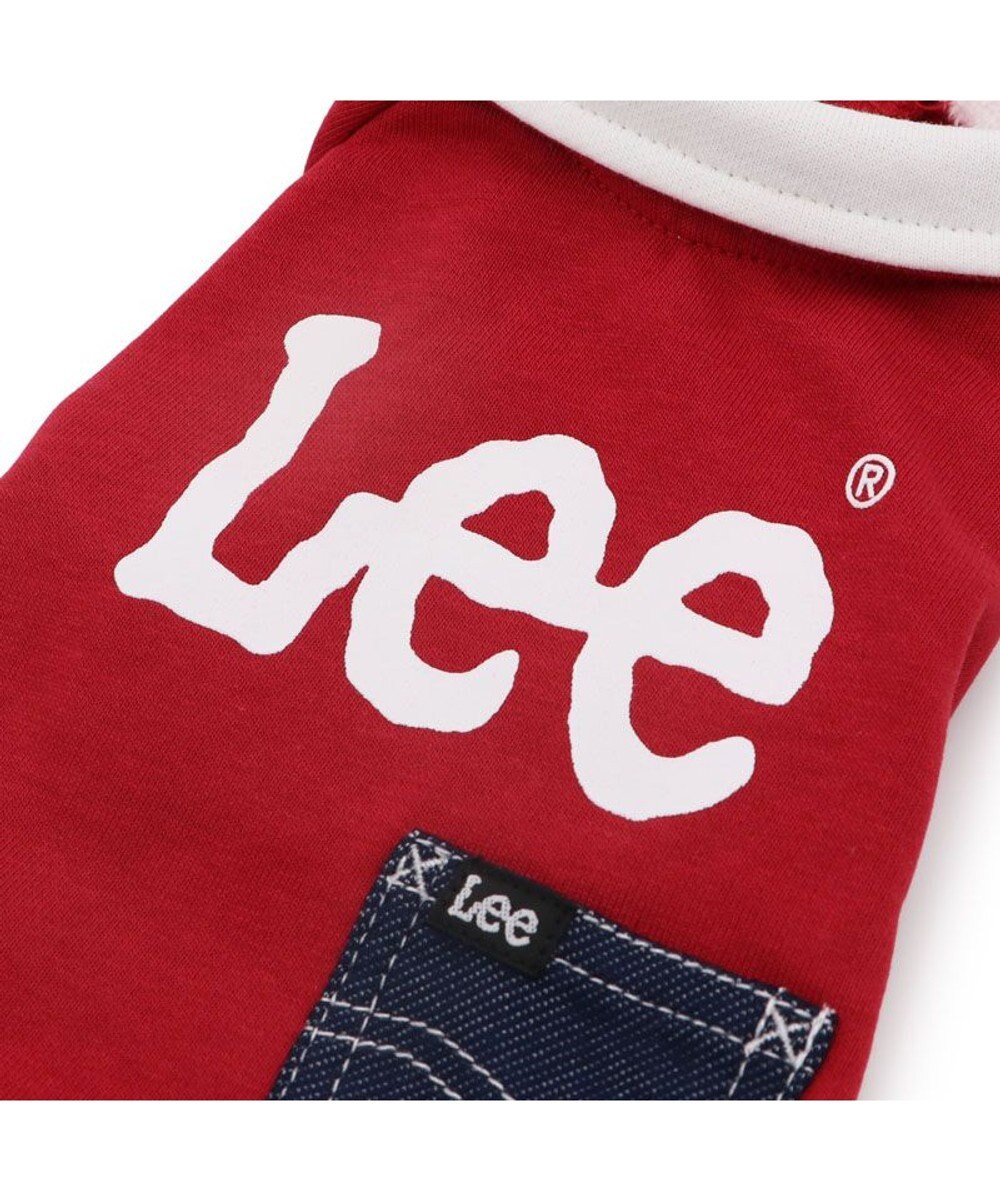 PET PARADISE Lee ジップUP トレーナー 《レッド》 小型犬 