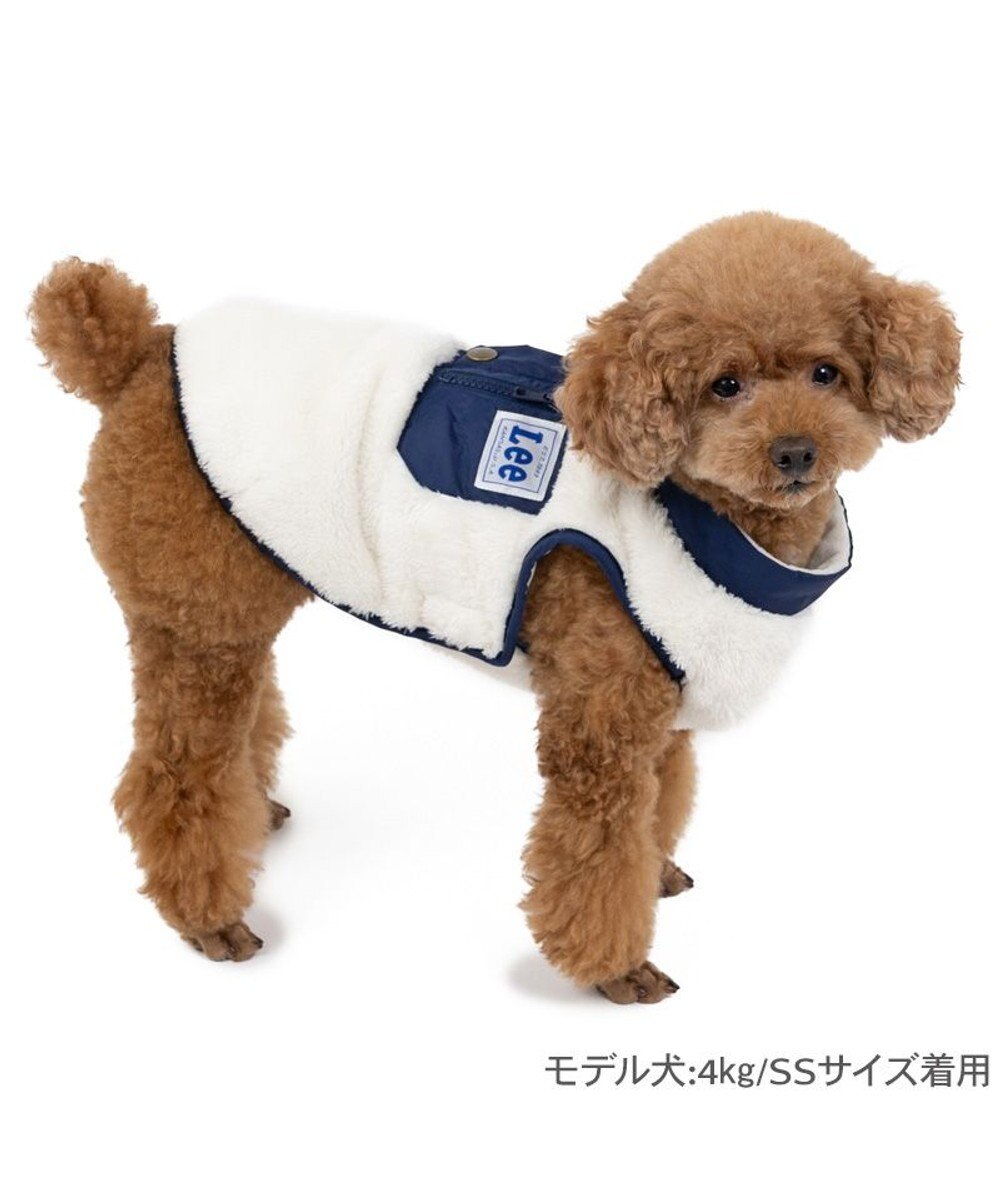 PET PARADISE Lee ボアフリース 綿入ベスト 小型犬 