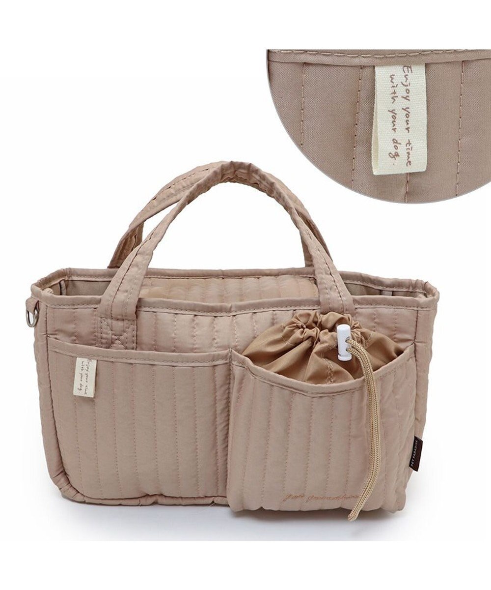 PET PARADISE ペットパラダイス お散歩 バッグ ショルダー 《ベージュ》 