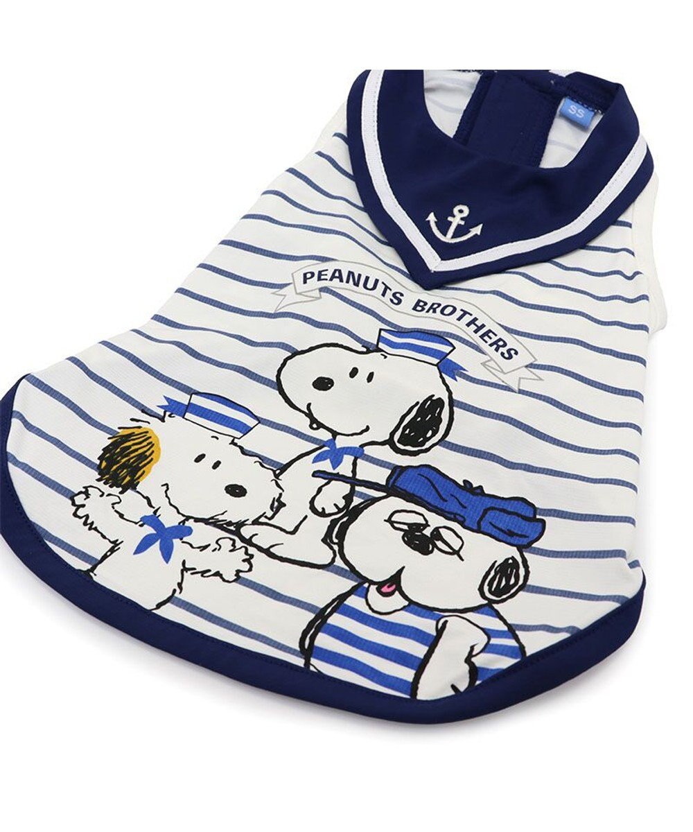 PET PARADISE スヌーピー 接触冷感 タンクトップ 《兄弟 マリン柄》 中型犬 大型犬 