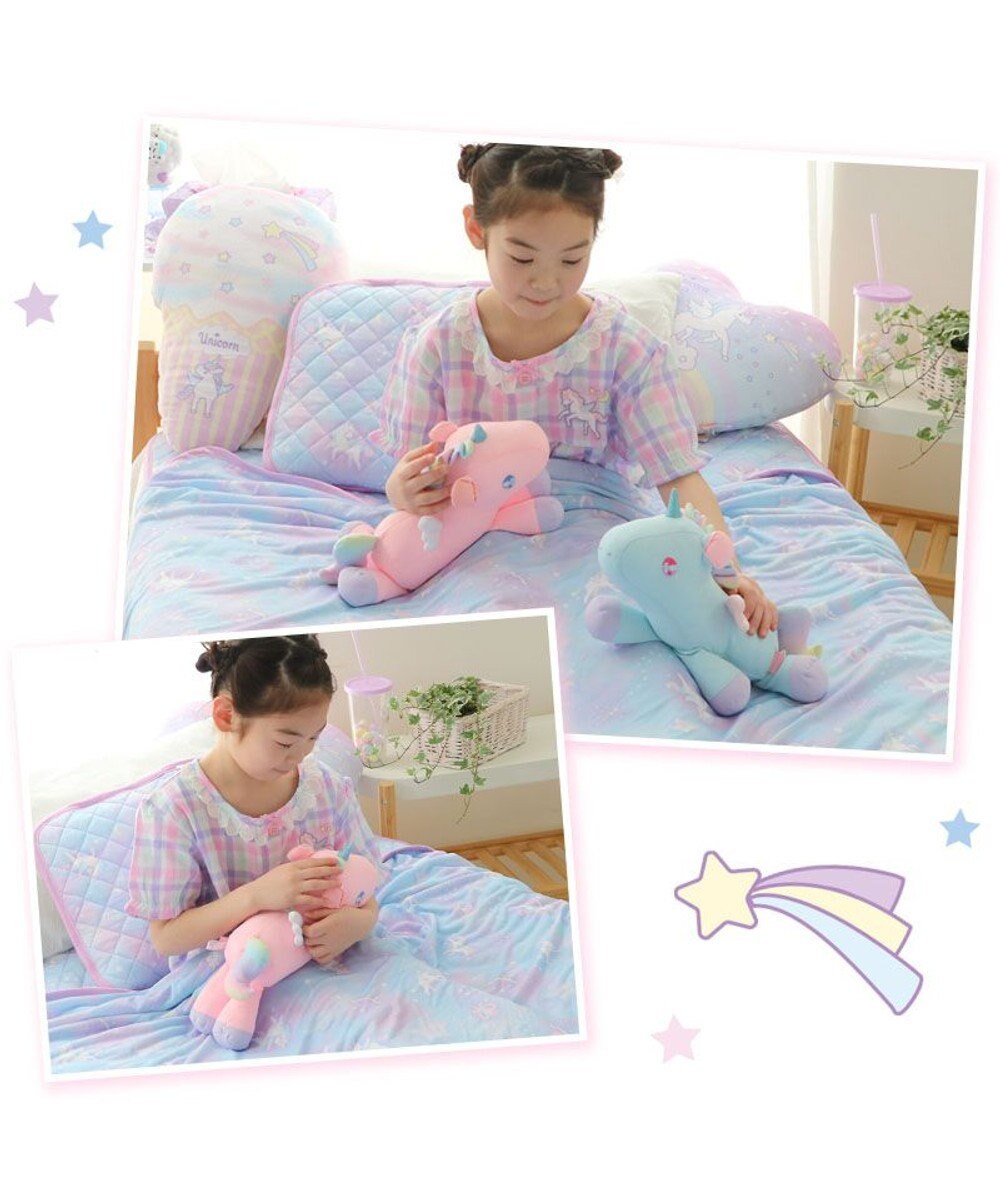 Mother garden マザーガーデン ユニコーン クール マスコット 24cm 《ピンク》 