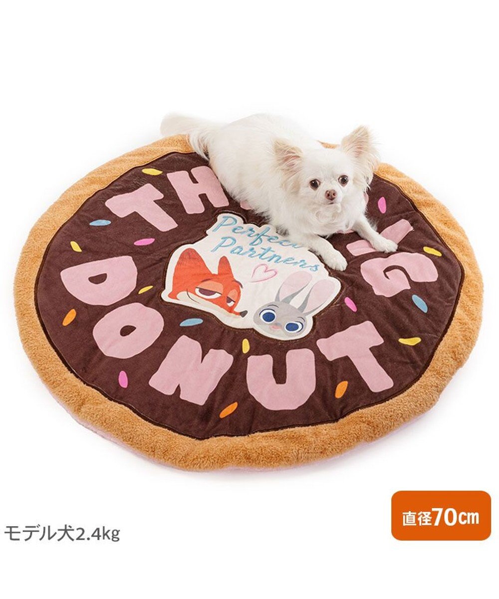 PET PARADISE ディズニー ズートピア 遠赤外線 ドーナツマット 
