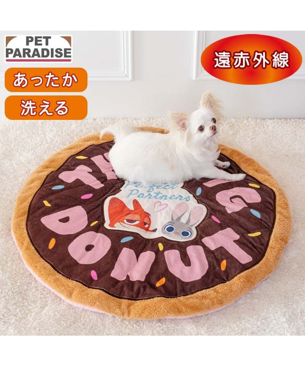 PET PARADISE ディズニー ズートピア 遠赤外線 ドーナツマット