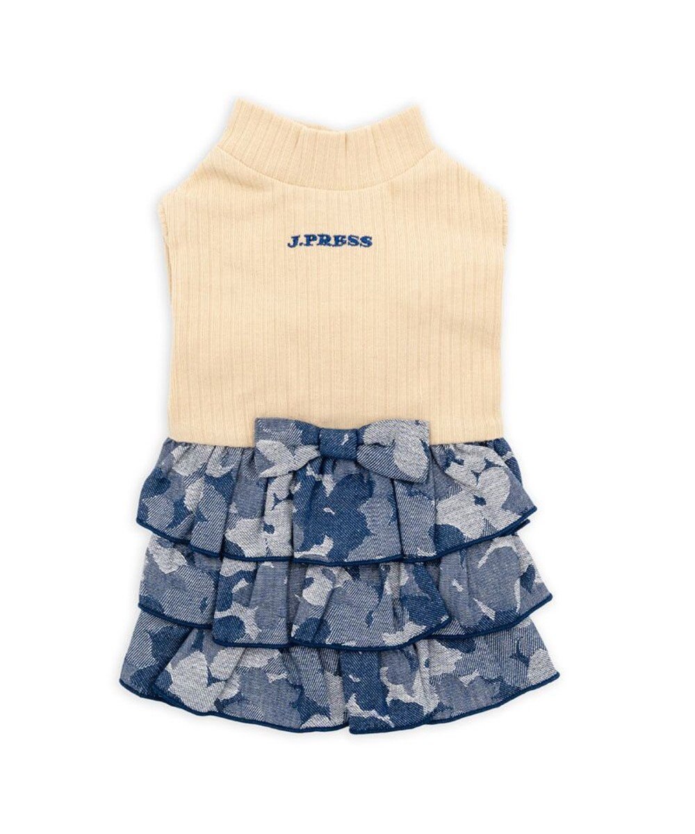 PET PARADISE J.PRESS ジャガード スカートつなぎ 小型犬 