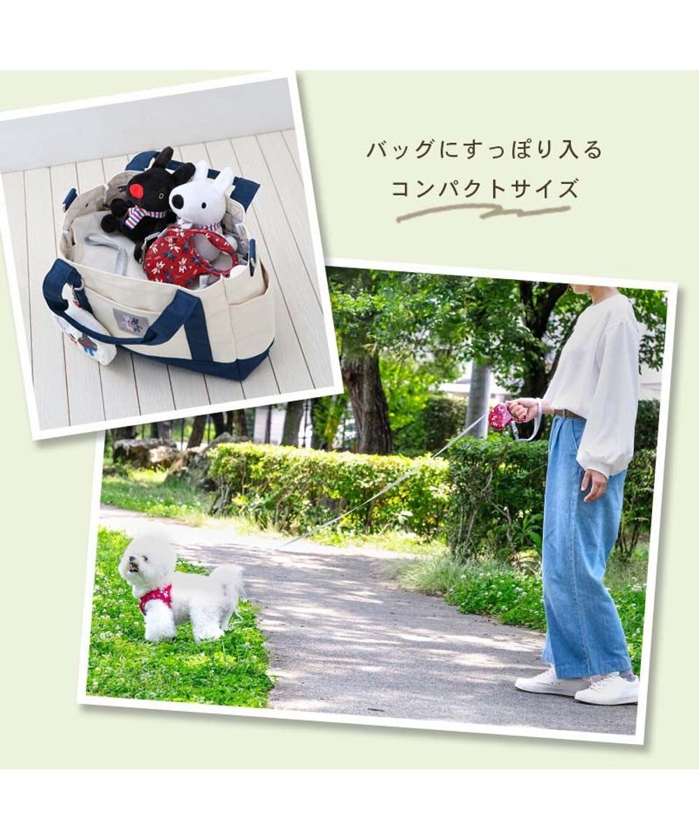 PET PARADISE リサとガスパール 伸縮リード 《パリ柄》 