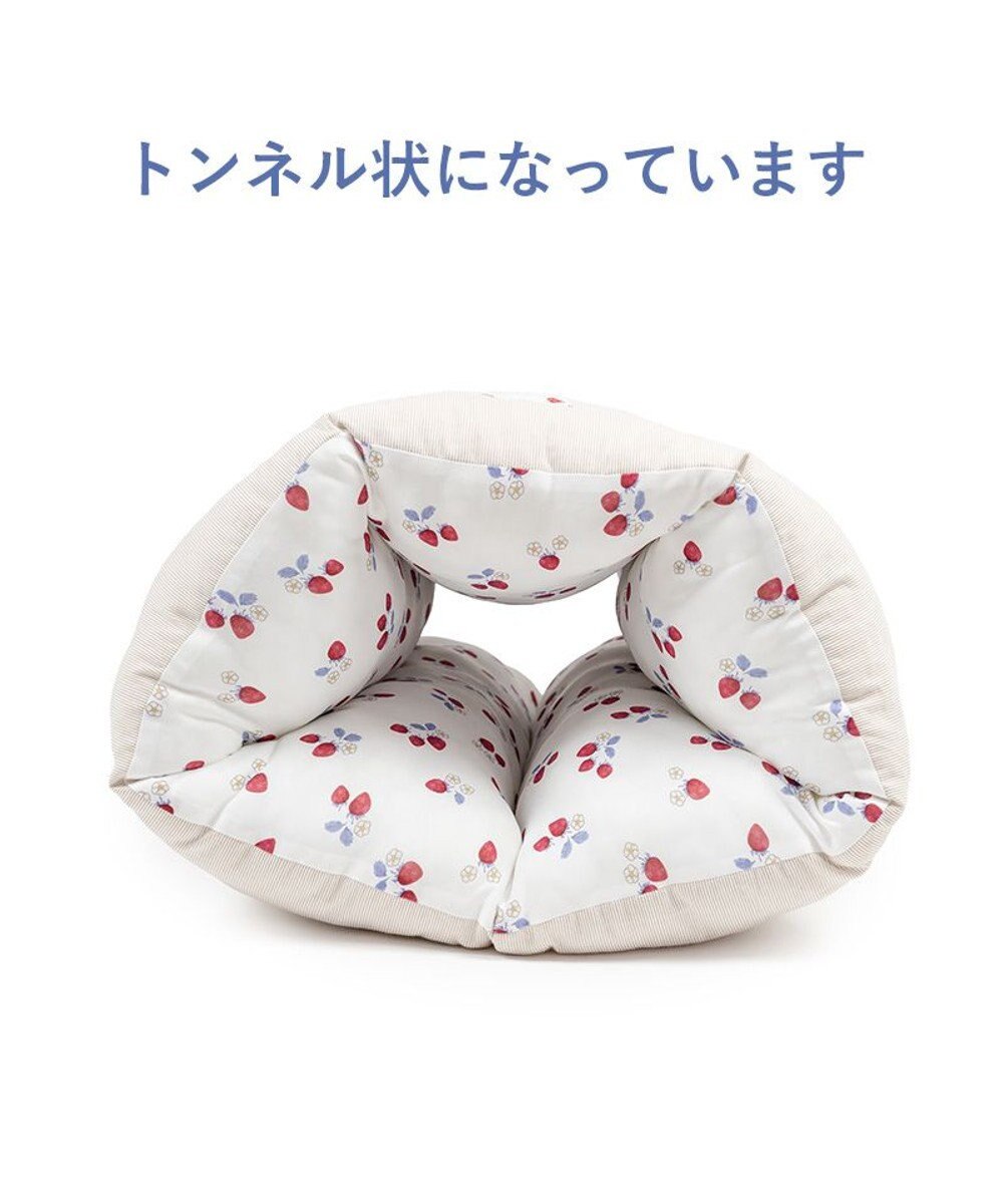 PET PARADISE ペットパラダイス クール トンネルカドラー 《苺花柄》 