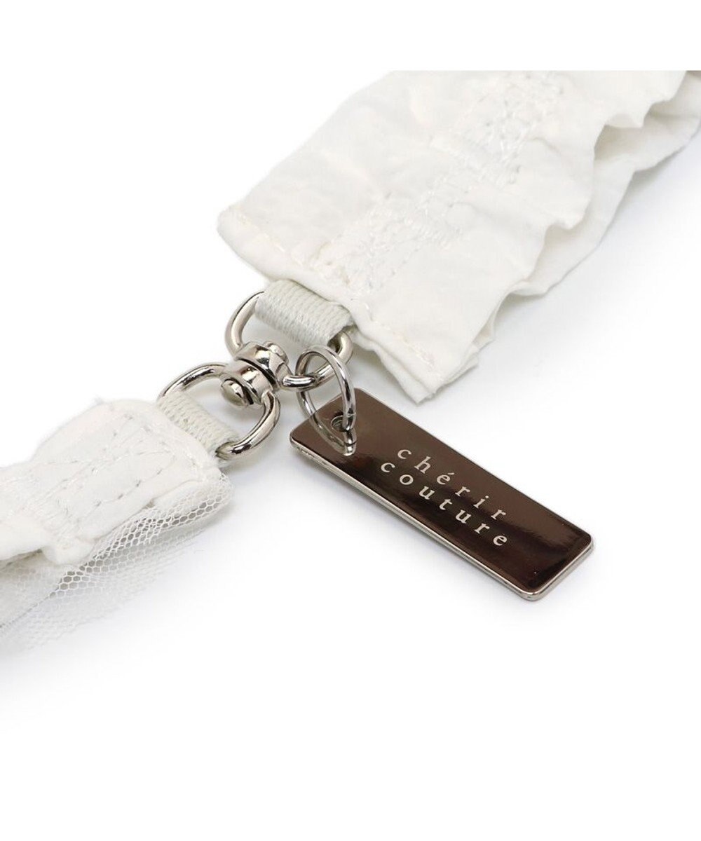 PET PARADISE cherircouture フリフリ リード 《ホワイト》４Ｓ～３Ｓ  小型犬 