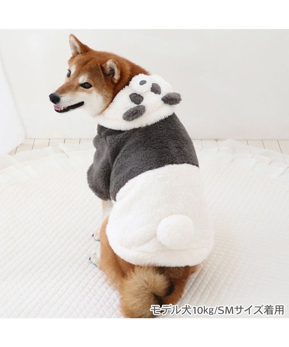 PET PARADISE ペットパラダイス もこもこなりきり パーカー 《パンダ》  中型犬 