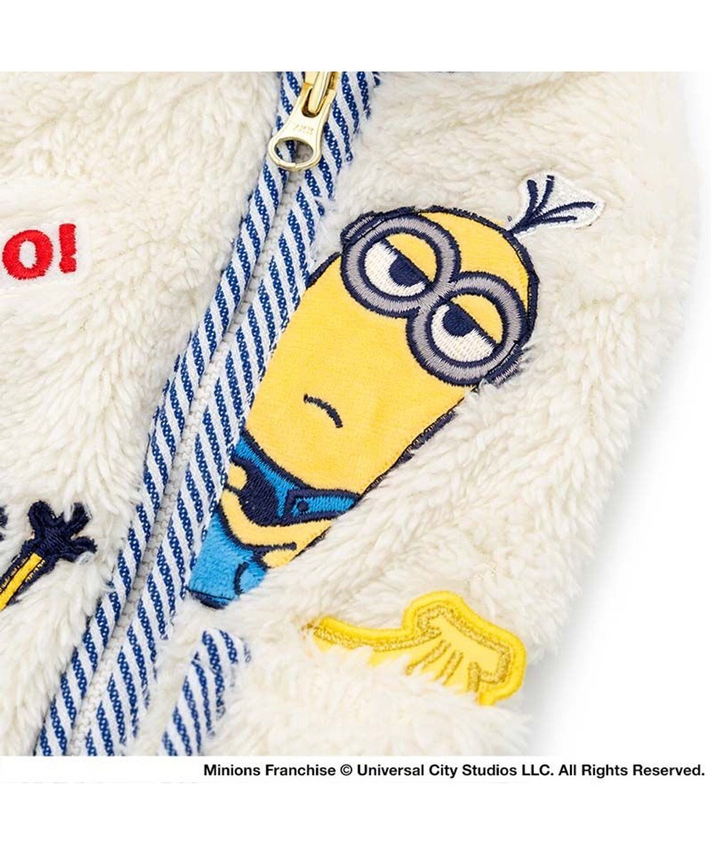 PET PARADISE ミニオン 背中開き ボアベスト 小型犬 