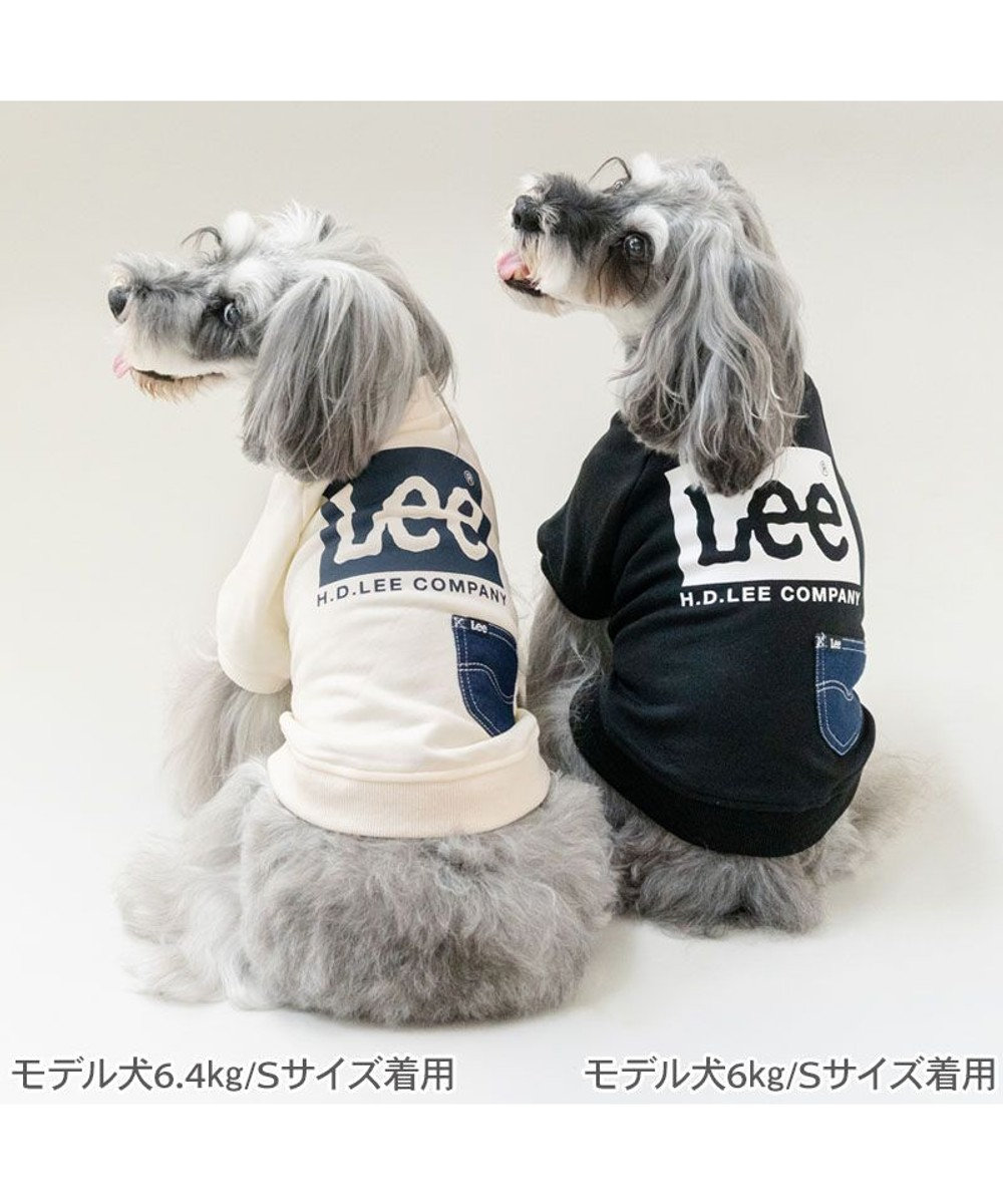 PET PARADISE Lee ボックスロゴ トレーナー ホワイト 小型犬 