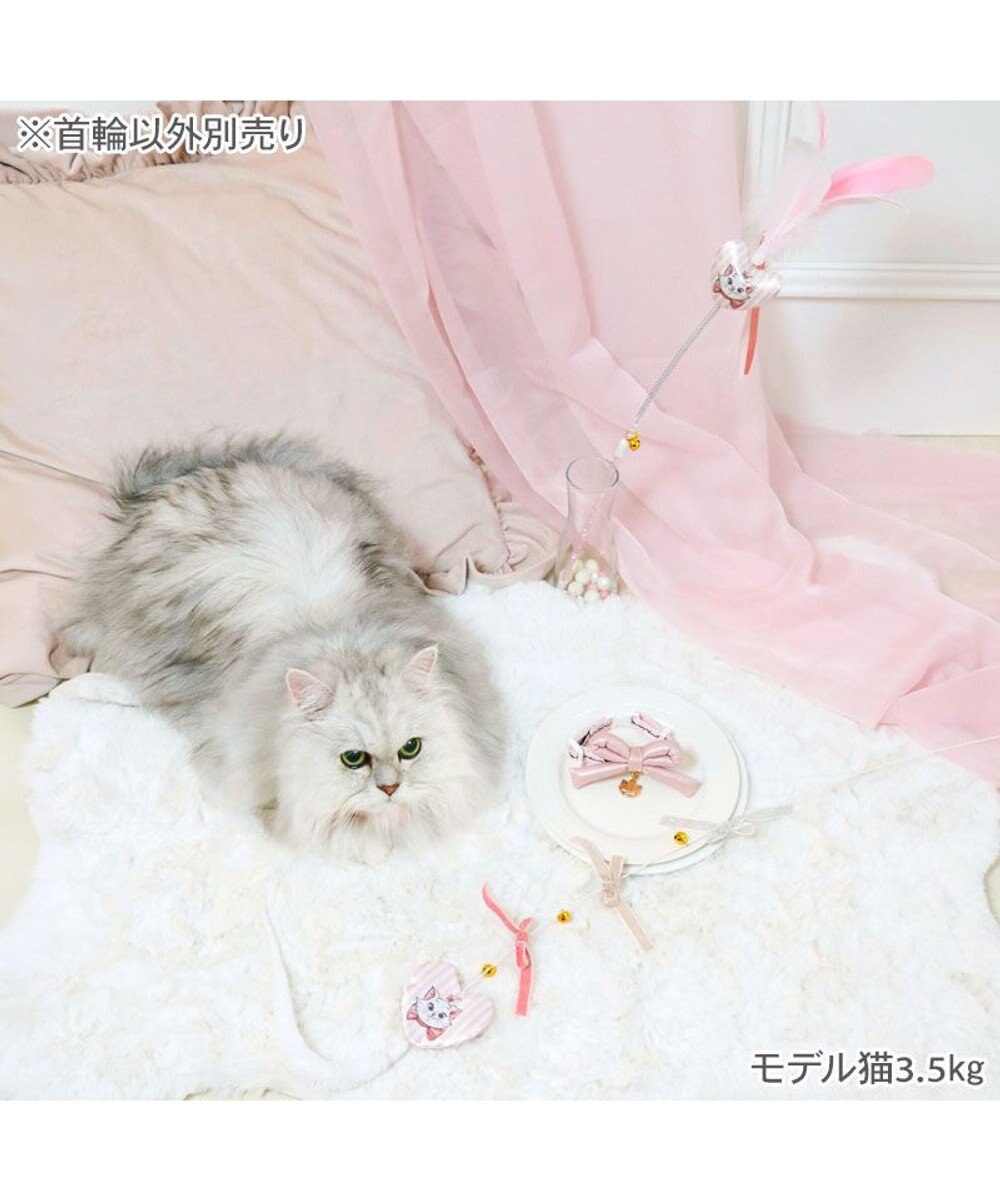 PET PARADISE ディズニー マリー むっちリボン 首輪 Ｓ/Ｍ 