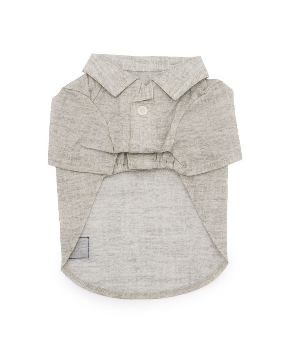 PET PARADISE J.PRESS 杢 ウェーブシャツ 《グレー》 小型犬 