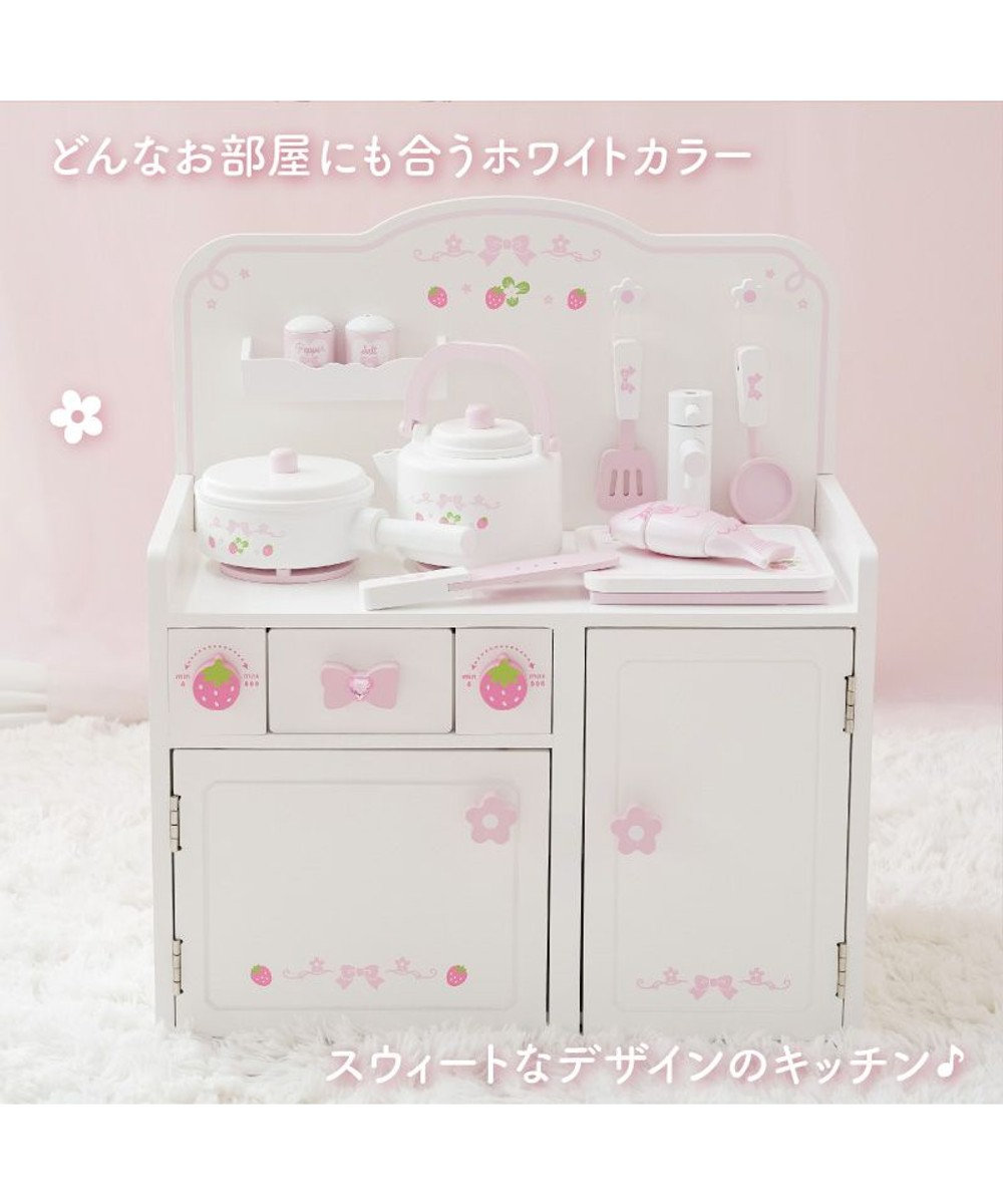 Mother garden マザーガーデン  スウィートストロベリーキッチン 《キッチンツール 9点付き》