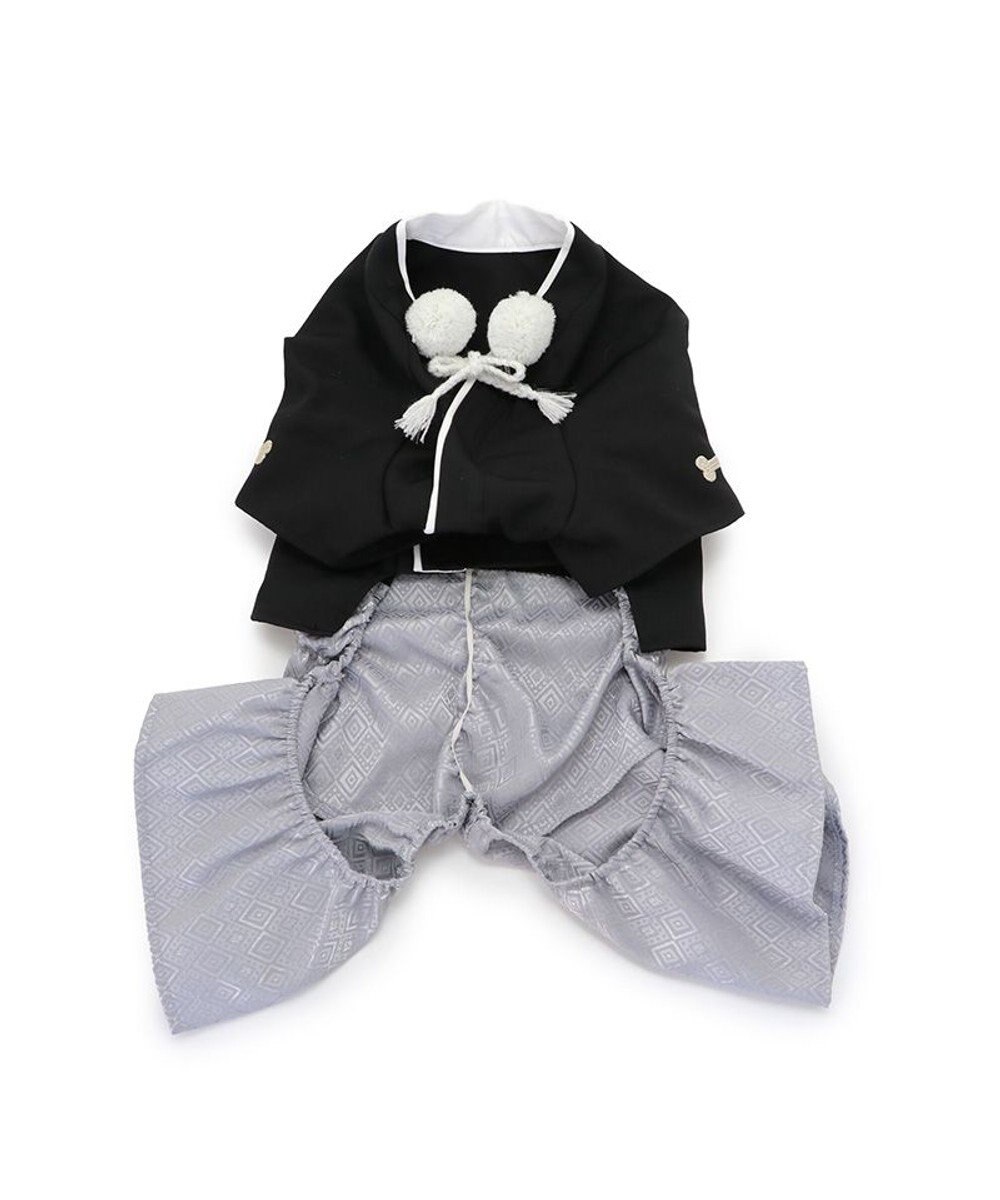 PET PARADISE ペットパラダイス 紋付袴 《シルバー》 小型犬 