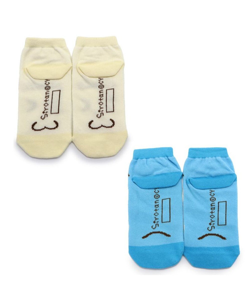 Mother garden しろたん スニーカー靴下 2足セット 《しろたん顔ぼん/らむね》 