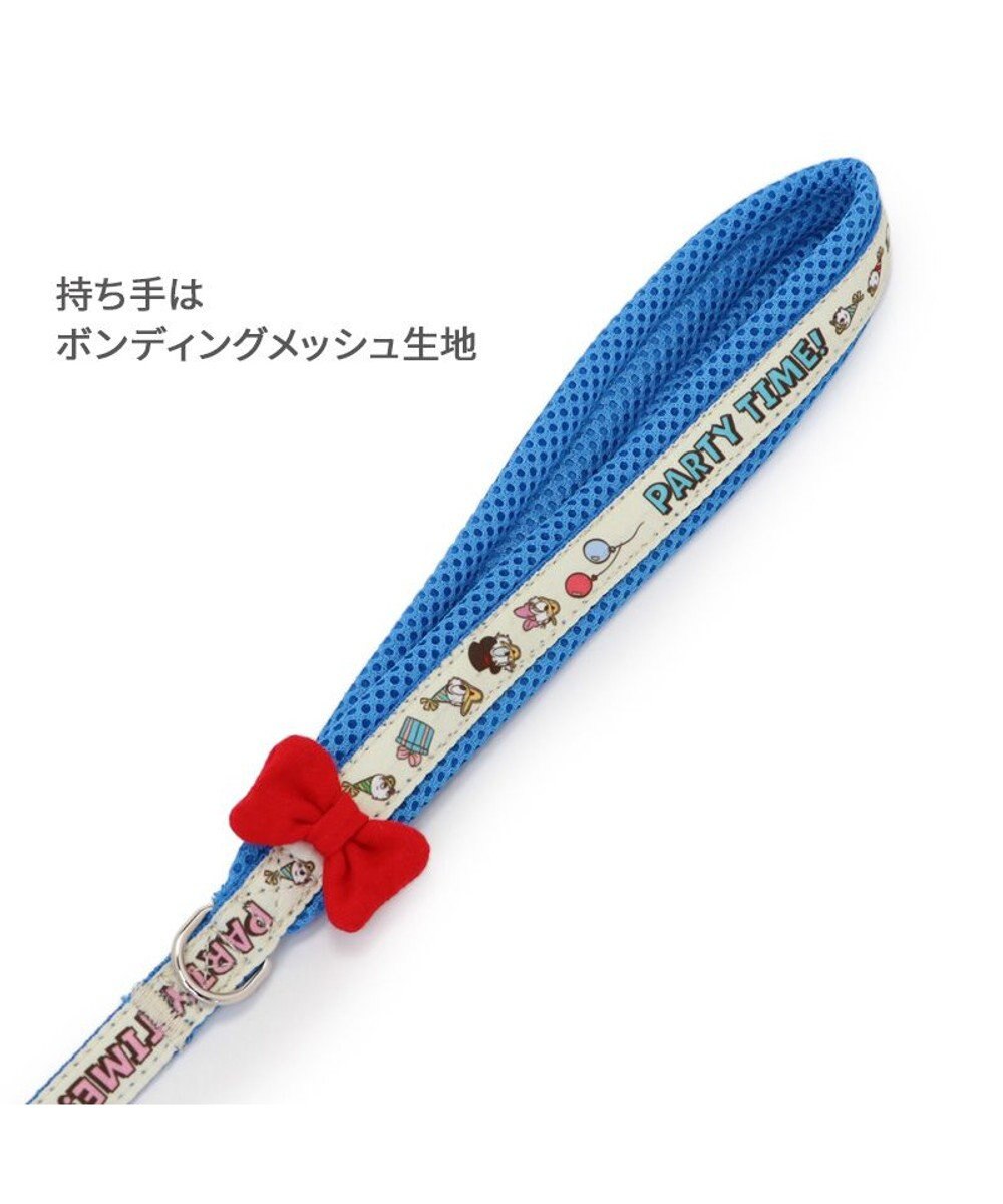 PET PARADISE ディズニー ドナルドダック 90周年 反射 リード SS~S 《パーティー柄》 小型犬