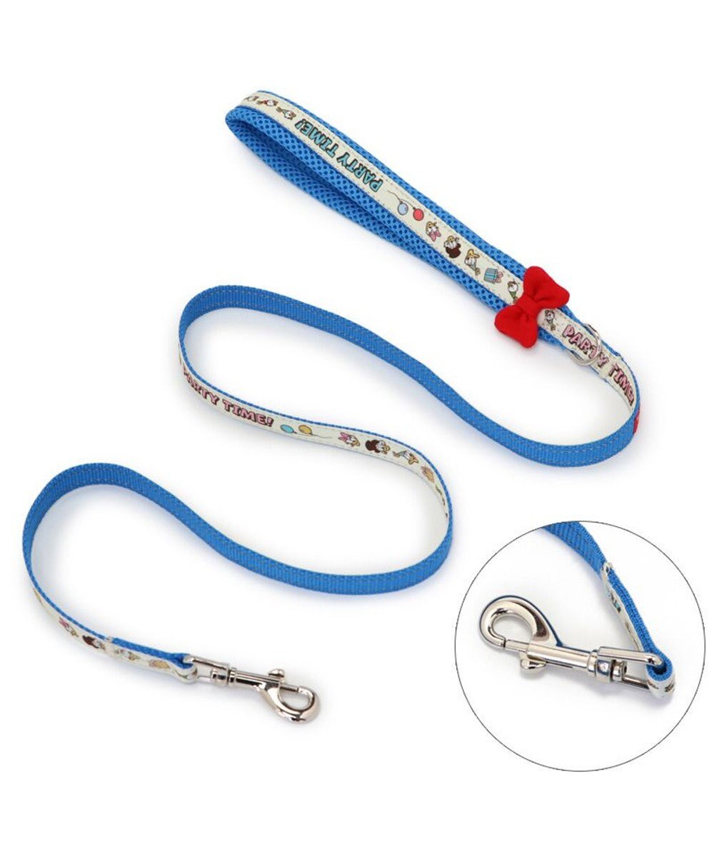 PET PARADISE ディズニー ドナルドダック 90周年 反射 リード ＳＳ～Ｓ 《パーティー柄》 小型犬 