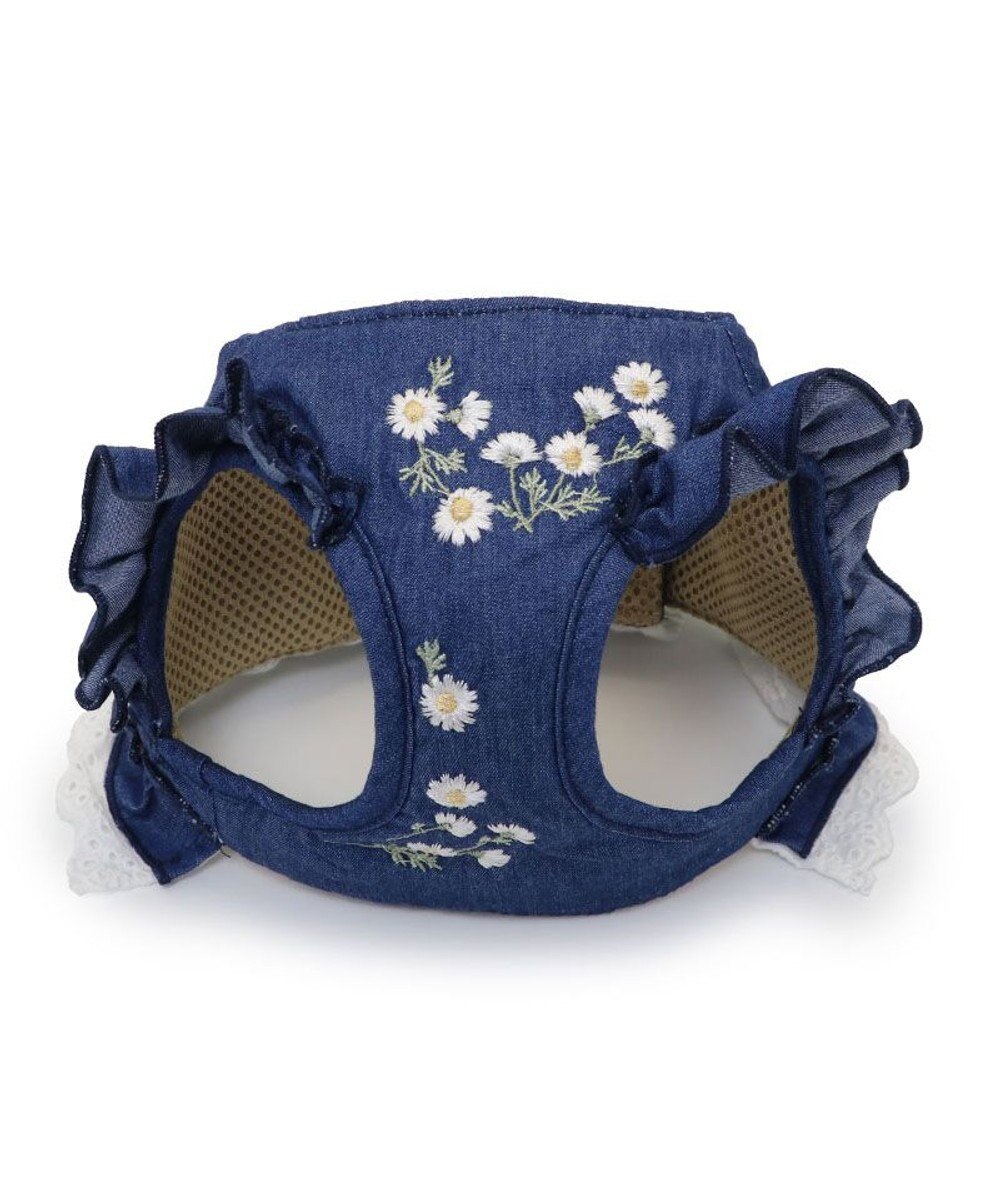 PET PARADISE ペットパラダイス デニムフリルハーネス 4Ｓ/ 3S 